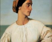 Woman from St. Jean de Luz - 尤金·埃马纽埃尔·阿毛里·杜瓦尔